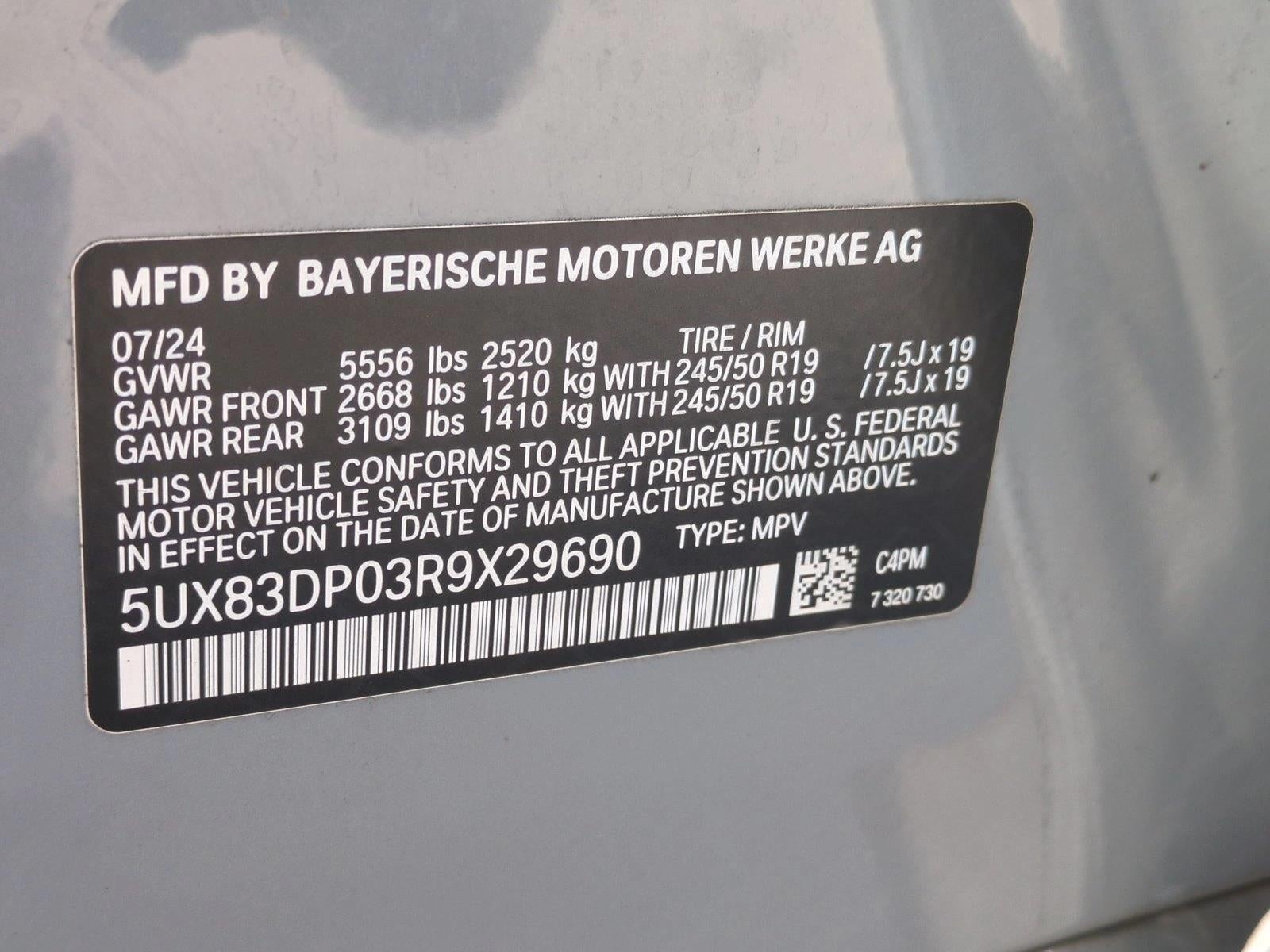 2024 BMW X3 M40i Sports Activity Vehicle