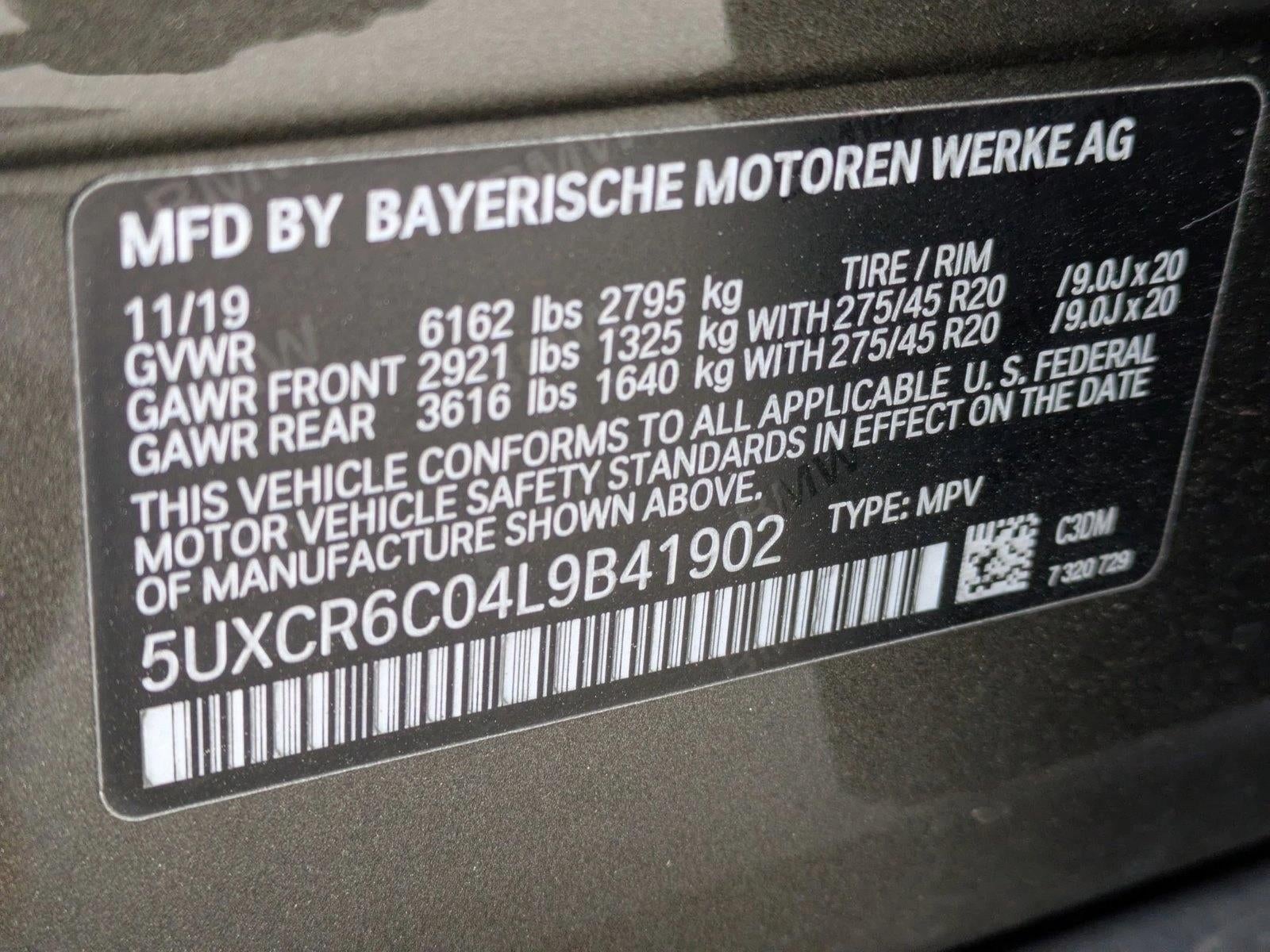 2020 BMW X5 xDrive40i Sports Activity Vehicle