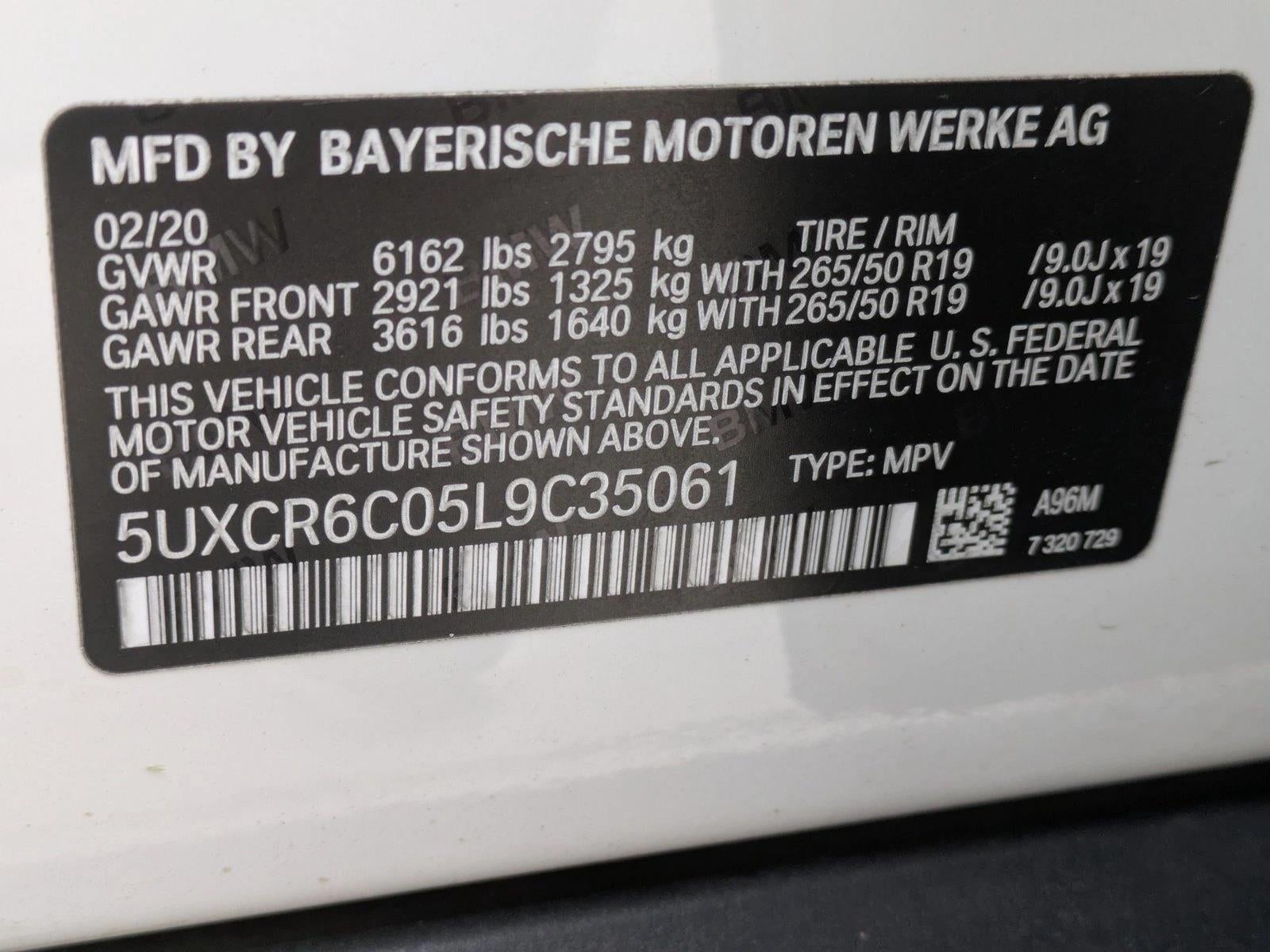2020 BMW X5 xDrive40i Sports Activity Vehicle