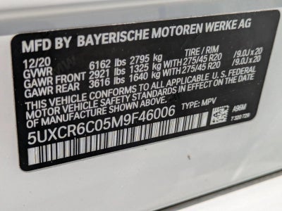 2021 BMW X5 xDrive40i Sports Activity Vehicle
