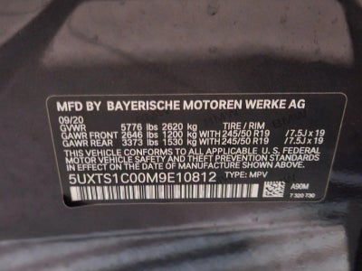 2021 BMW X3 xDrive30e Plug-In Hybrid