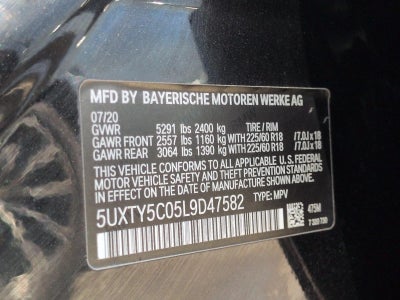 2020 BMW X3 xDrive30i Sports Activity Vehicle