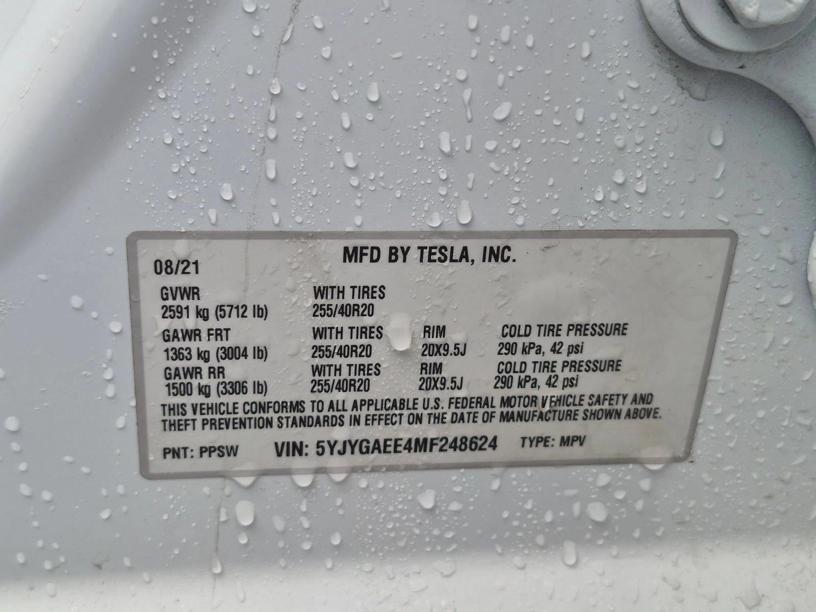 2021 Tesla Model Y Long Range AWD