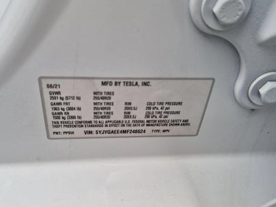 2021 Tesla Model Y Long Range AWD