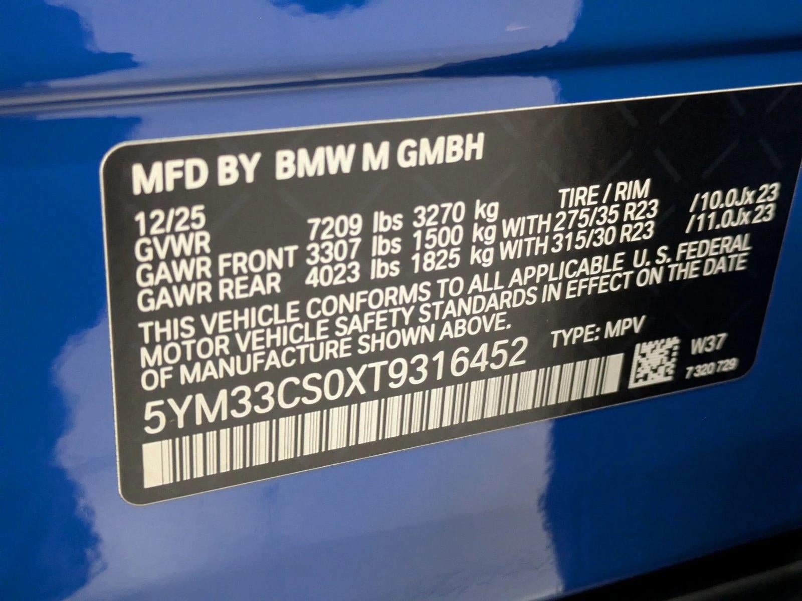 2026 BMW XM XM Label Sports Activity Vehicle