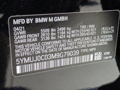 2021 BMW X4 M X4 M Sports Activity Coupe