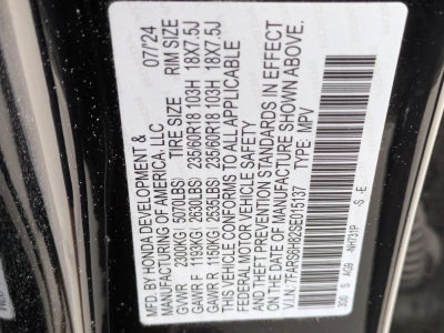 2025 Honda CR-V Hybrid Sport-L AWD
