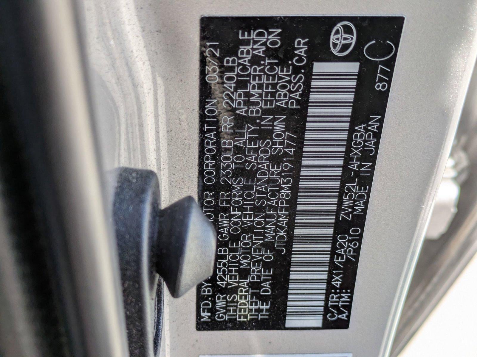 2021 Toyota Prius Prime Limited (Natl)