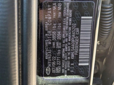 2023 Hyundai ELANTRA SEL IVT