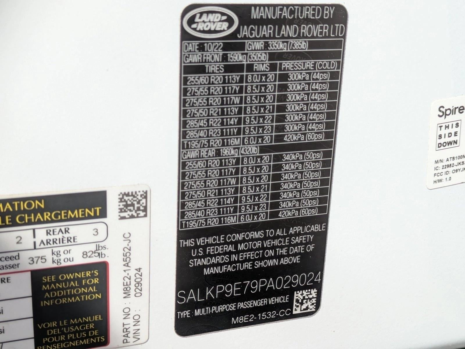 2023 Land Rover Range Rover P530 SE SWB