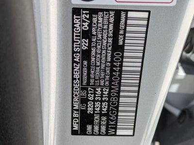 2021 Mercedes-Benz S-Class S 580 4MATIC® Sedan