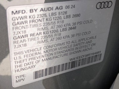 2024 Audi Q3 S line Premium Plus 45 TFSI quattro