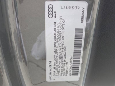 2023 Audi A5 Cabriolet S line Premium 45 TFSI quattro