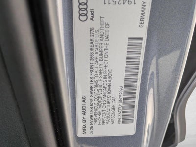 2025 Audi A5 Prestige 2.0 TFSI quattro