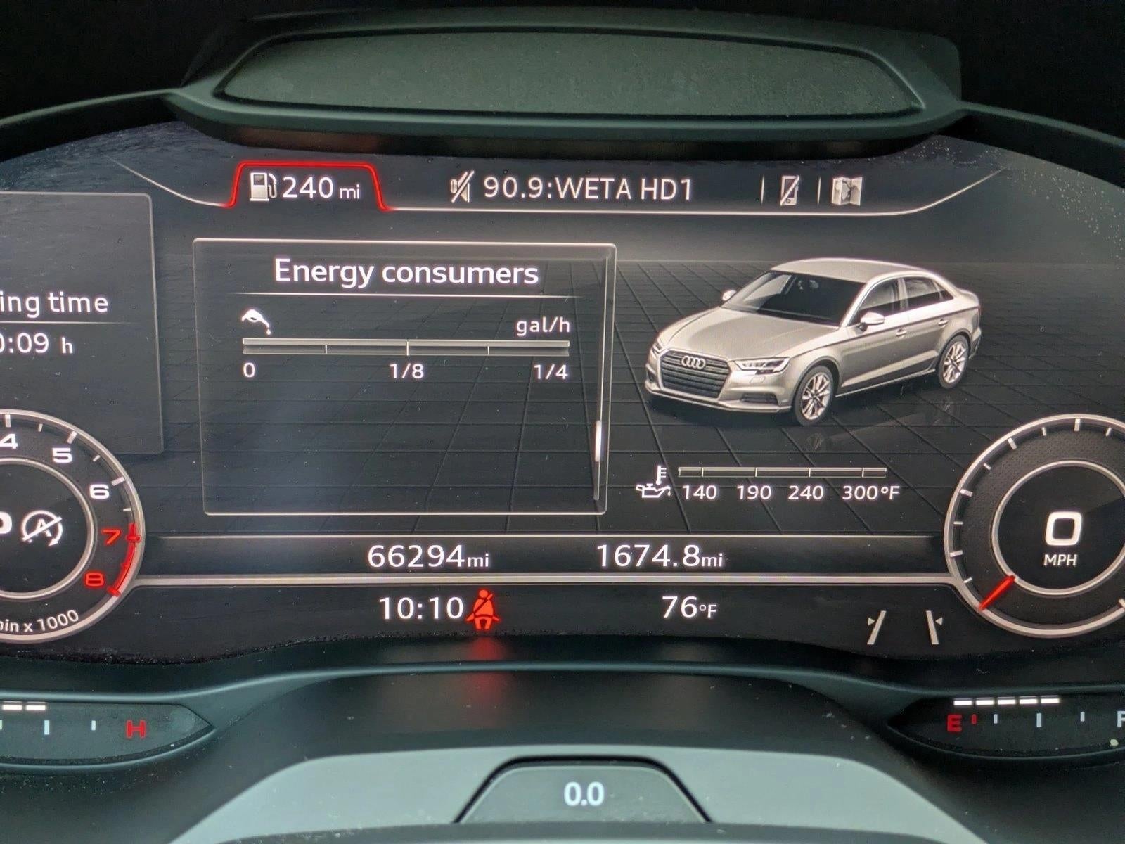 2017 Audi A3 Sedan 2.0 TFSI Prestige quattro AWD