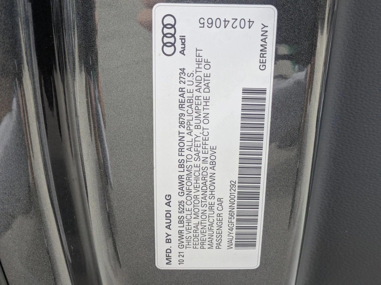 2022 Audi S5 Cabriolet Prestige 3.0 TFSI quattro