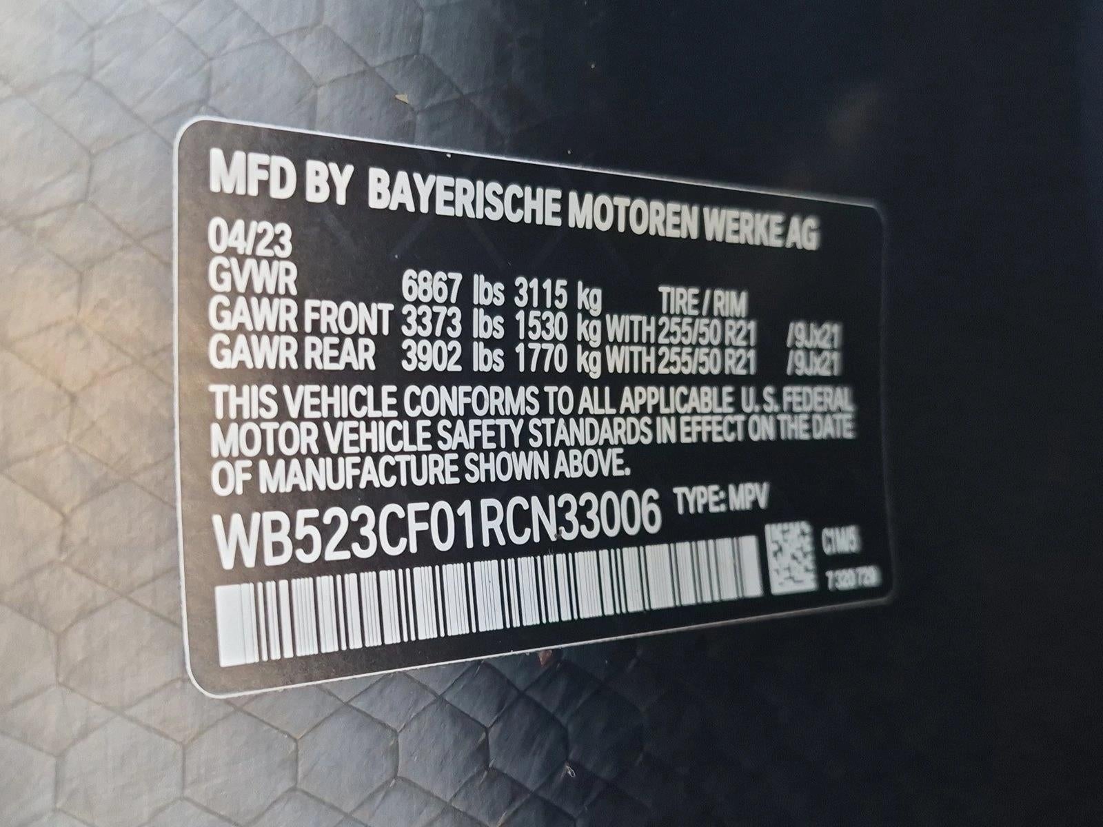 2024 BMW iX Sports Activity Vehicle