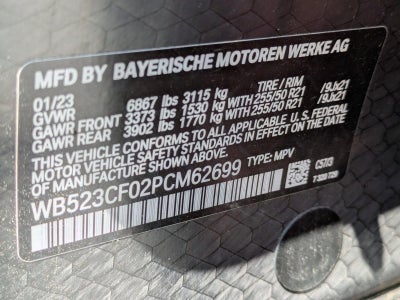 2023 BMW iX Sports Activity Vehicle