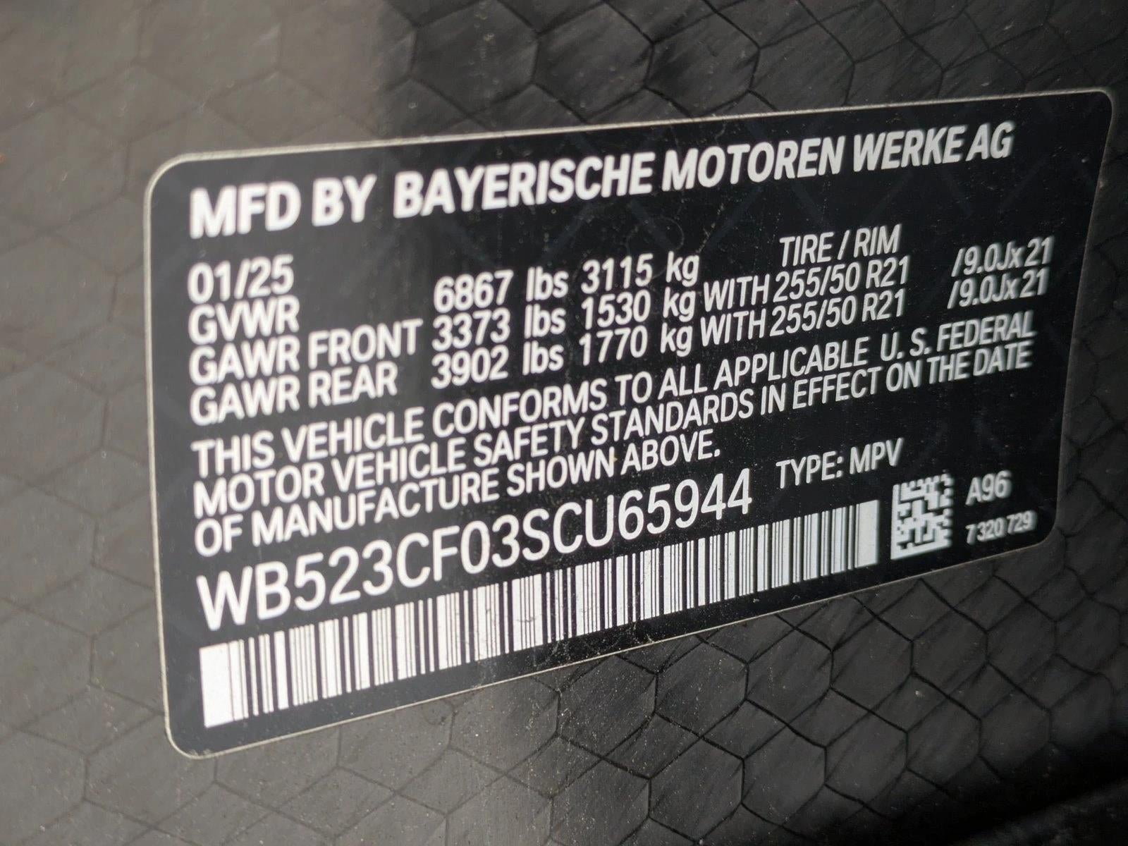 2025 BMW iX Sports Activity Vehicle