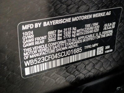 2025 BMW iX Sports Activity Vehicle