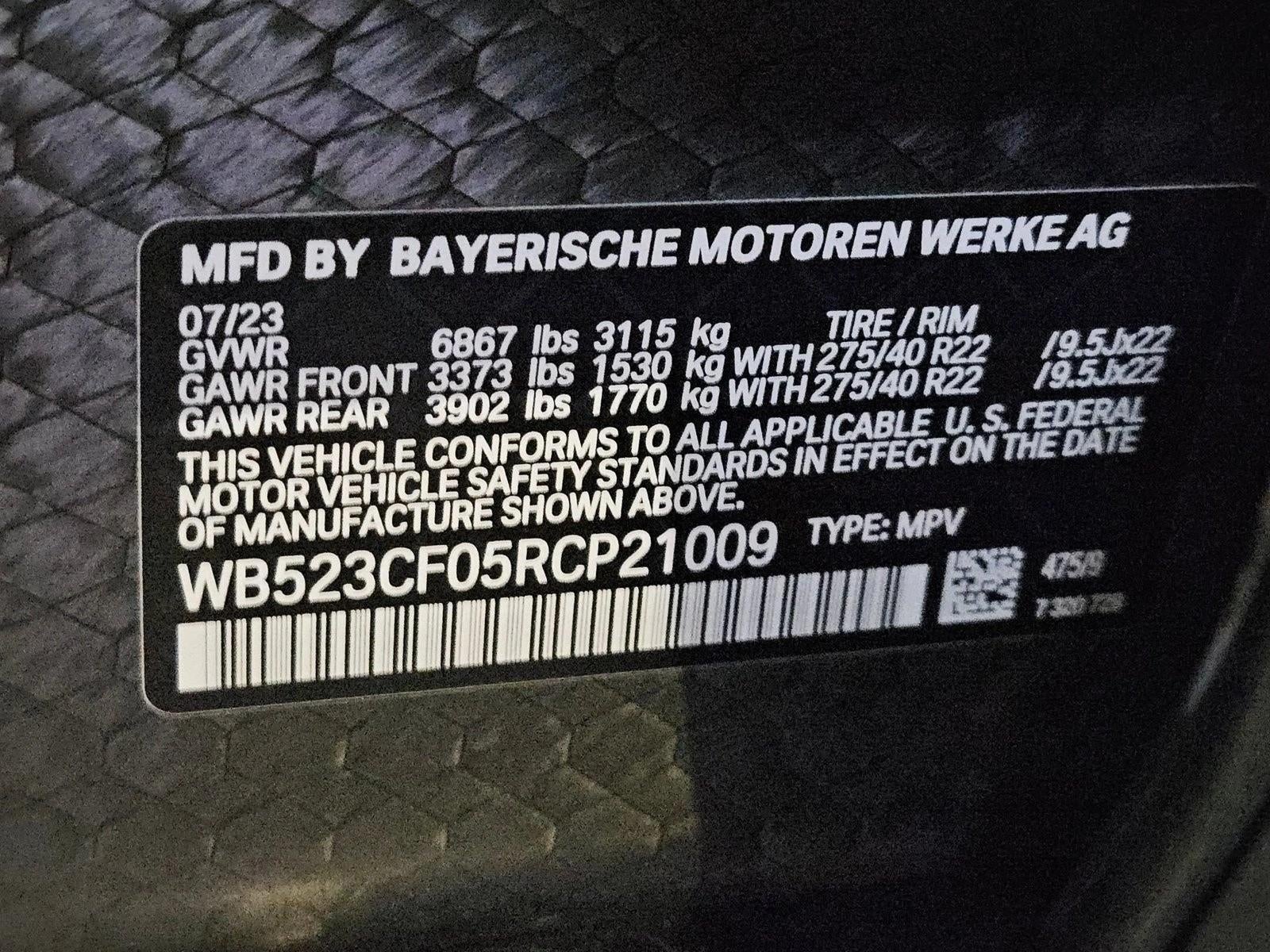 2024 BMW iX Sports Activity Vehicle