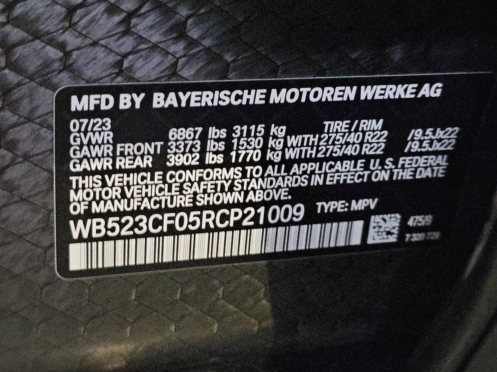 2024 BMW iX Sports Activity Vehicle