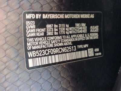 2024 BMW iX Sports Activity Vehicle