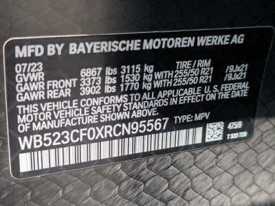 2024 BMW iX Sports Activity Vehicle