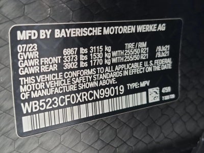 2024 BMW iX Sports Activity Vehicle
