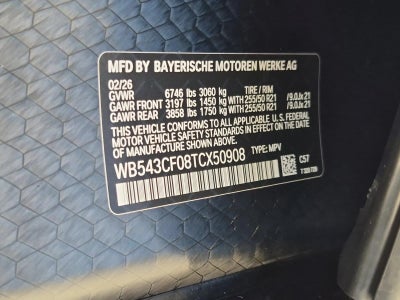 2026 BMW iX Sports Activity Vehicle