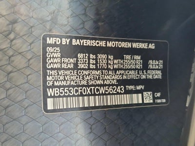 2026 BMW iX Sports Activity Vehicle