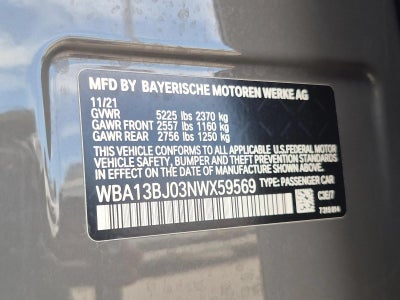 2022 BMW 530i xDrive Sedan