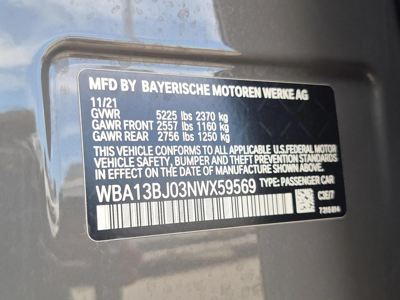2022 BMW 530i xDrive Sedan