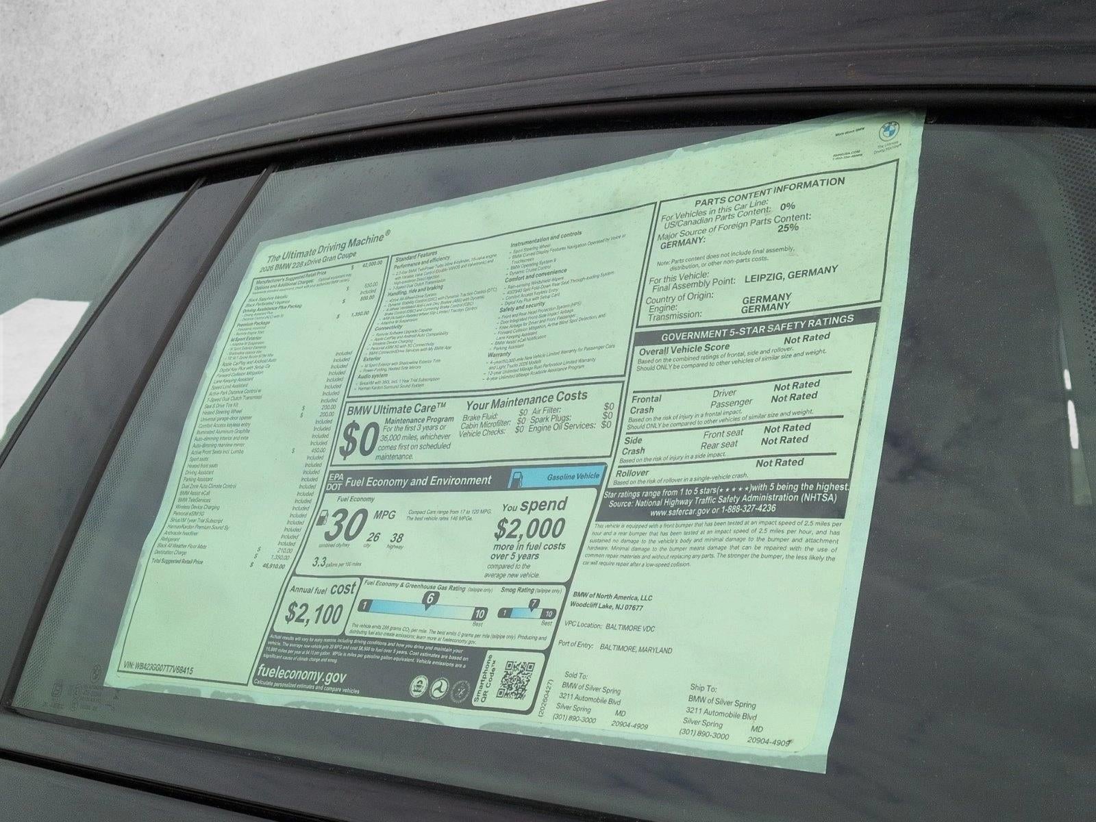 2026 BMW 228 xDrive Gran Coupe