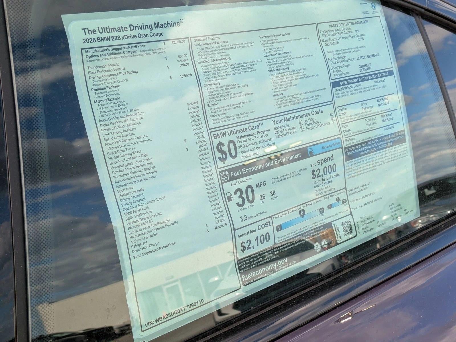 2026 BMW 228 xDrive Gran Coupe