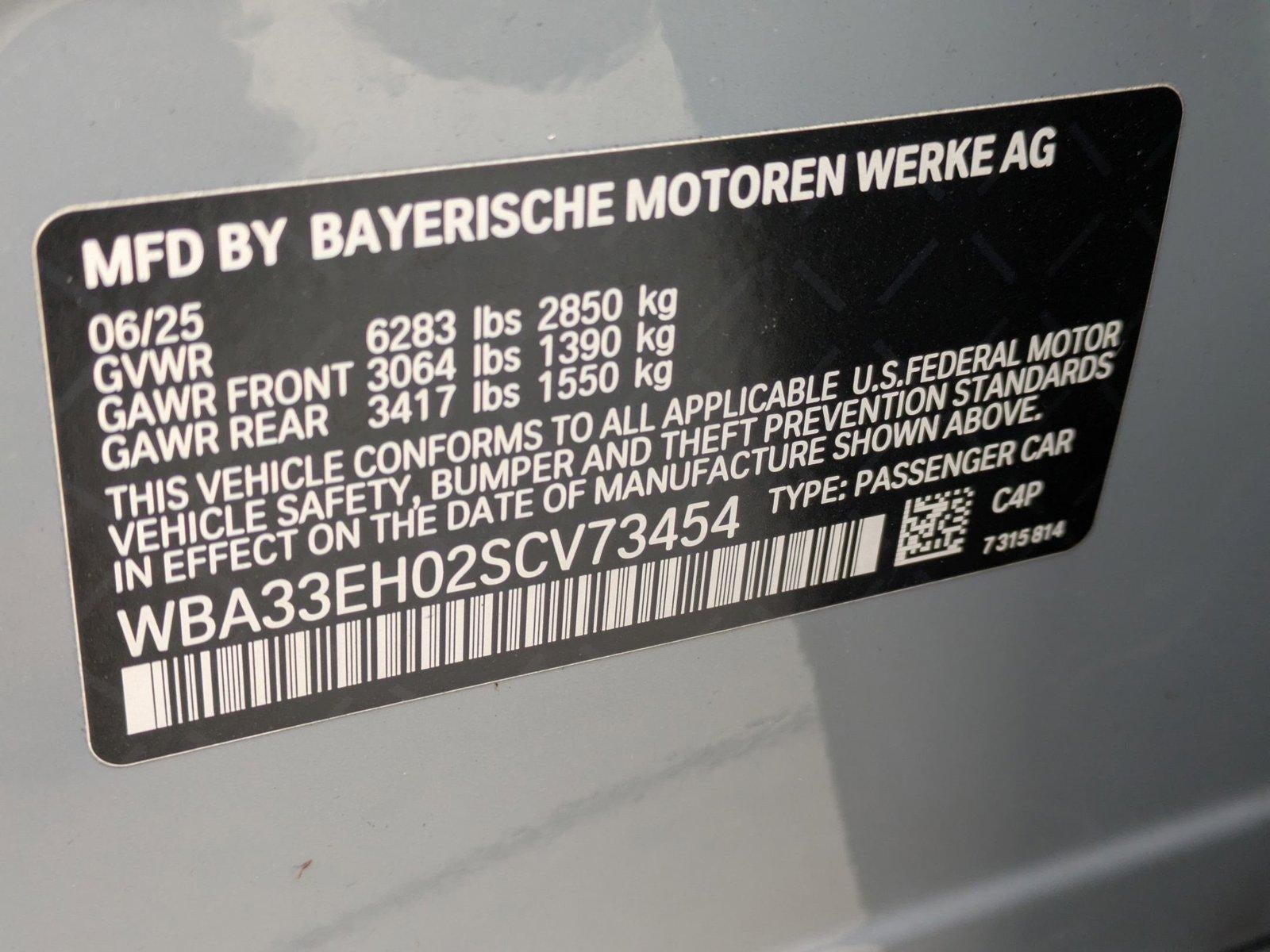 2025 BMW 740i xDrive Sedan