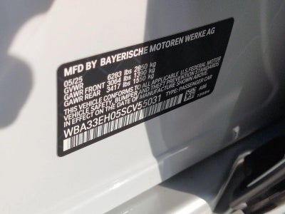 2025 BMW 740i xDrive Sedan