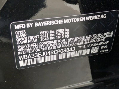 2024 BMW 760i xDrive Sedan