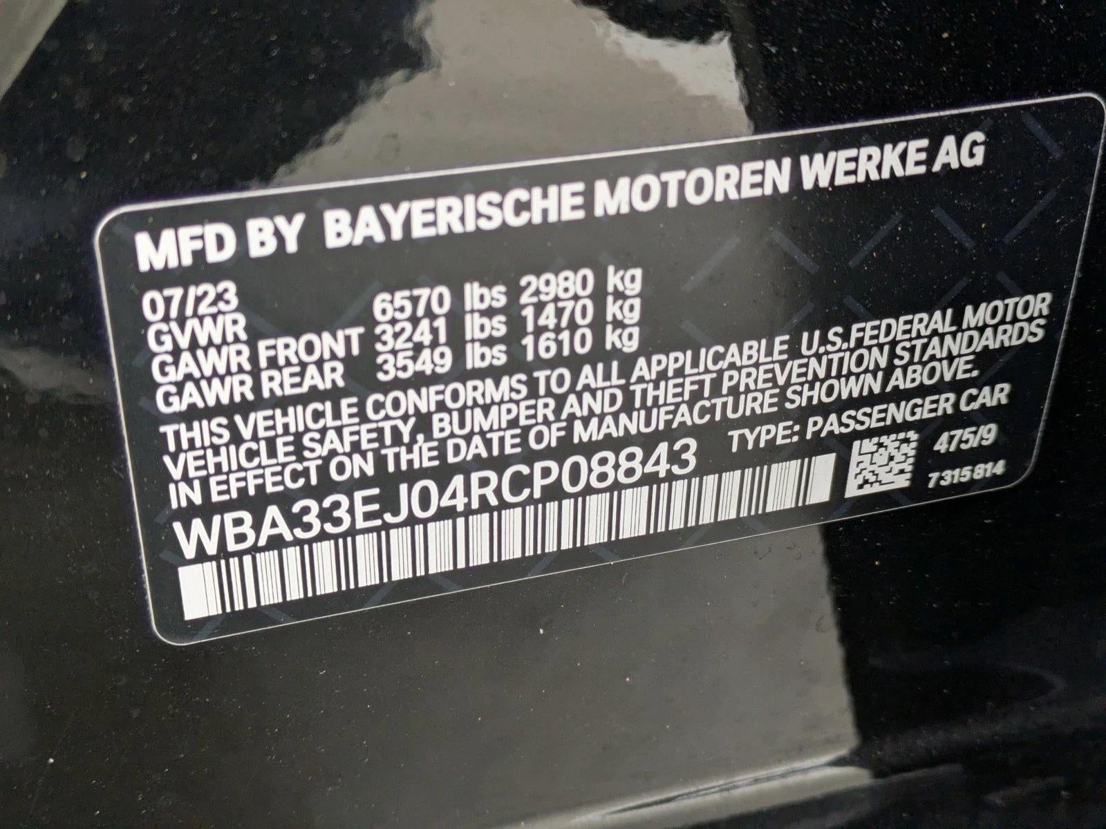 2024 BMW 760i xDrive Sedan