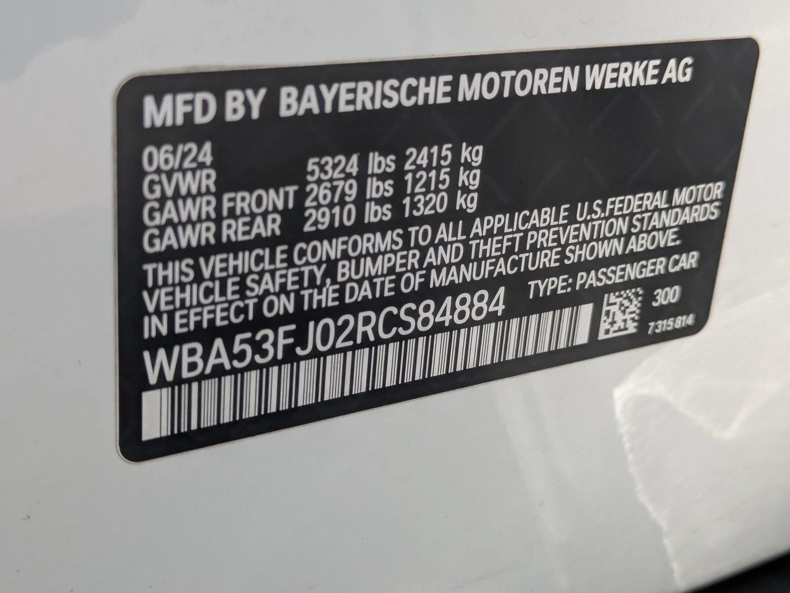 2024 BMW 530i xDrive Sedan