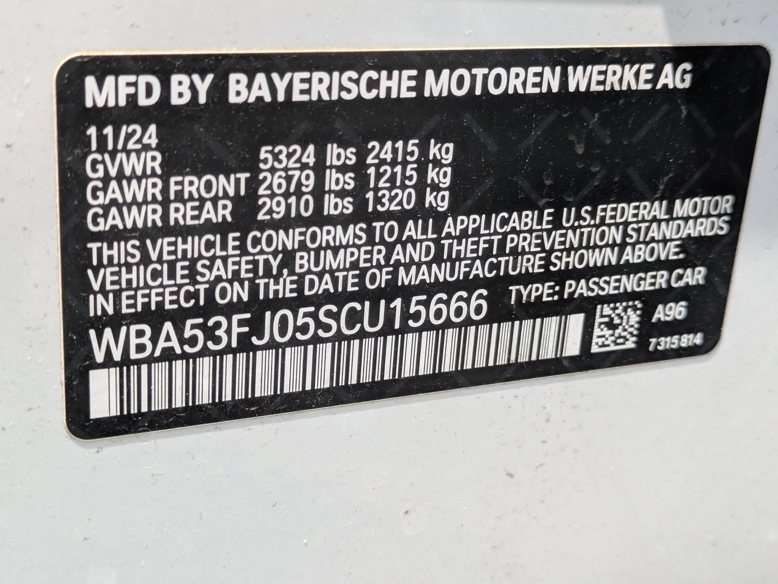 2025 BMW 530i xDrive Sedan