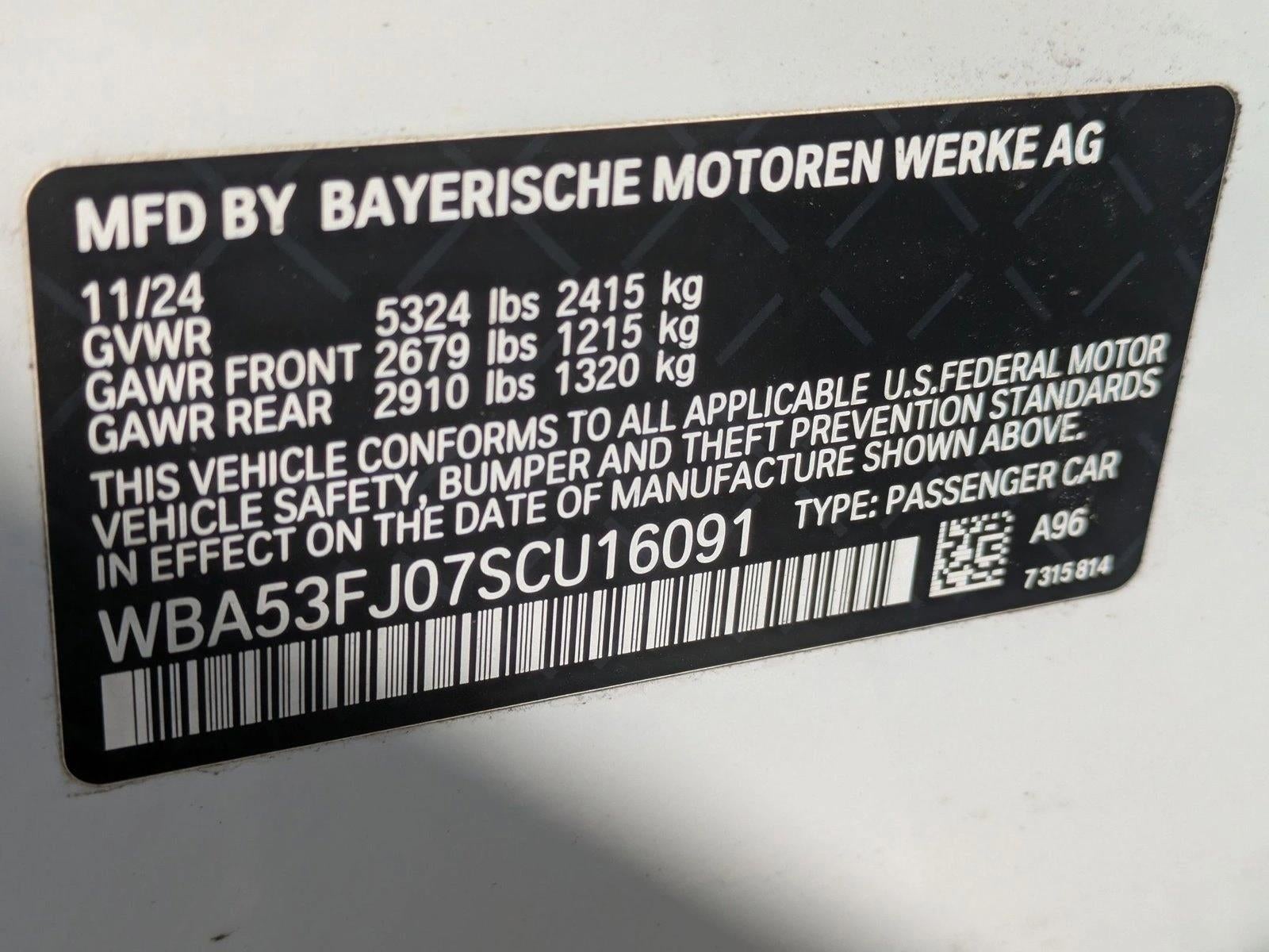 2025 BMW 530i xDrive Sedan