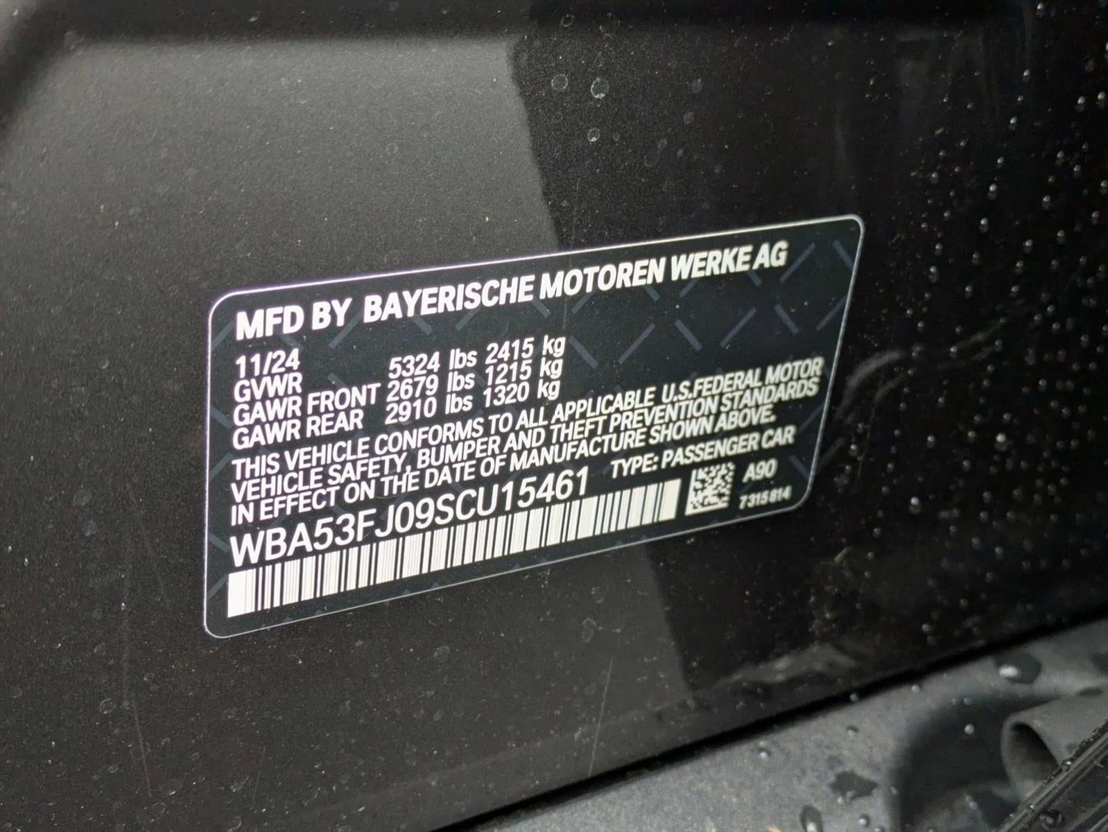 2025 BMW 530i xDrive Sedan