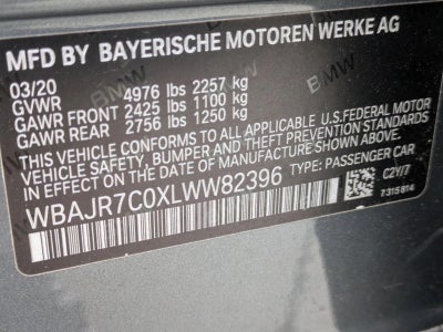 2020 BMW 530i xDrive Sedan