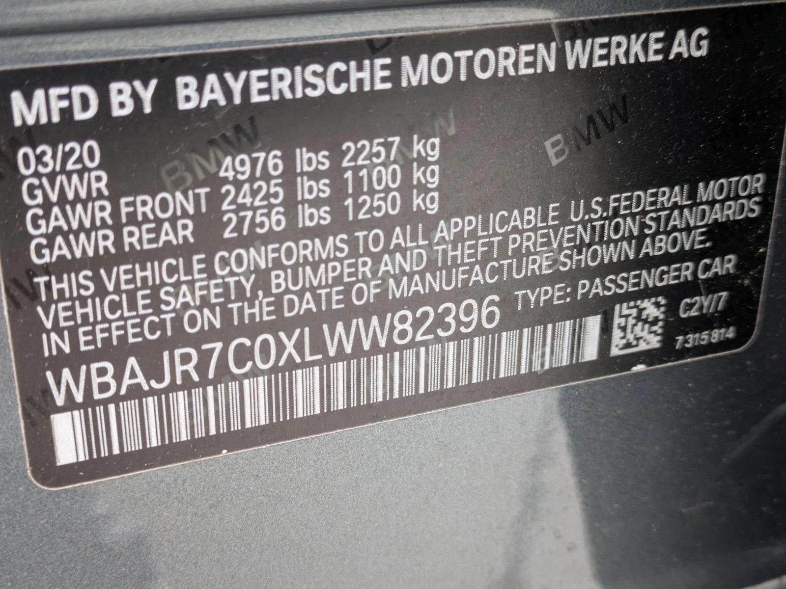 2020 BMW 530i xDrive Sedan