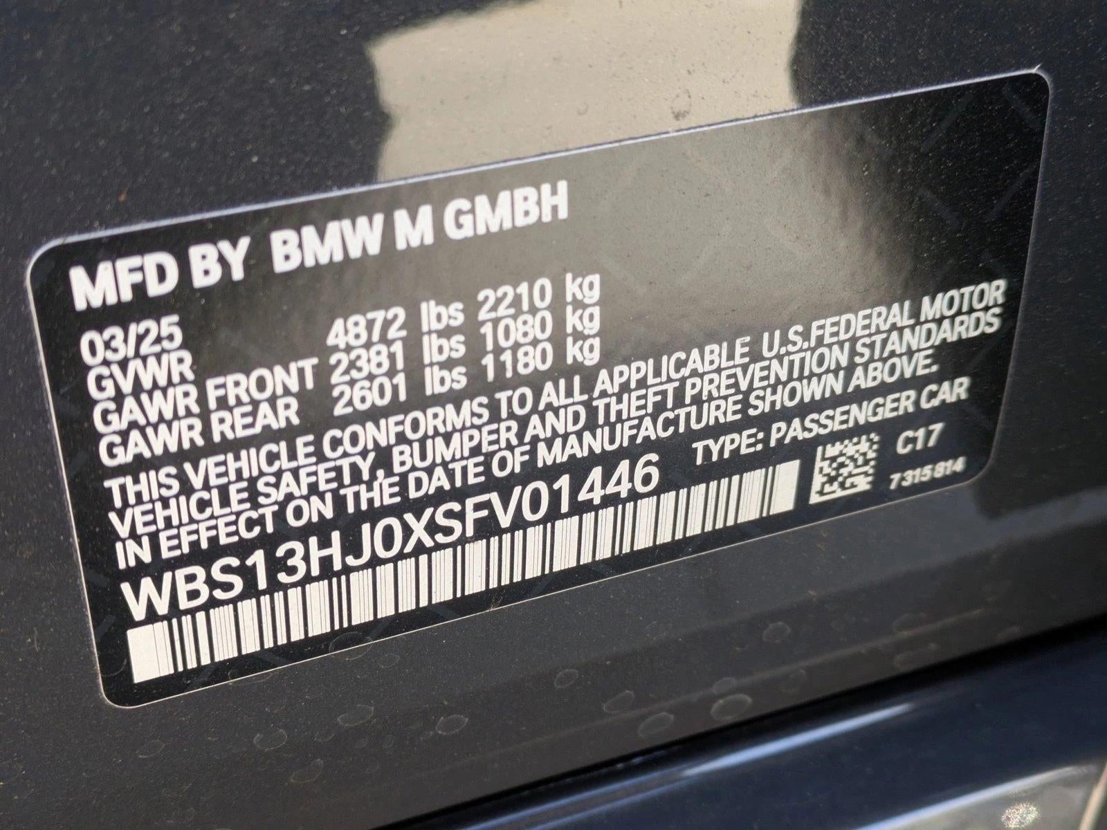 2025 BMW M3 M3 Sedan