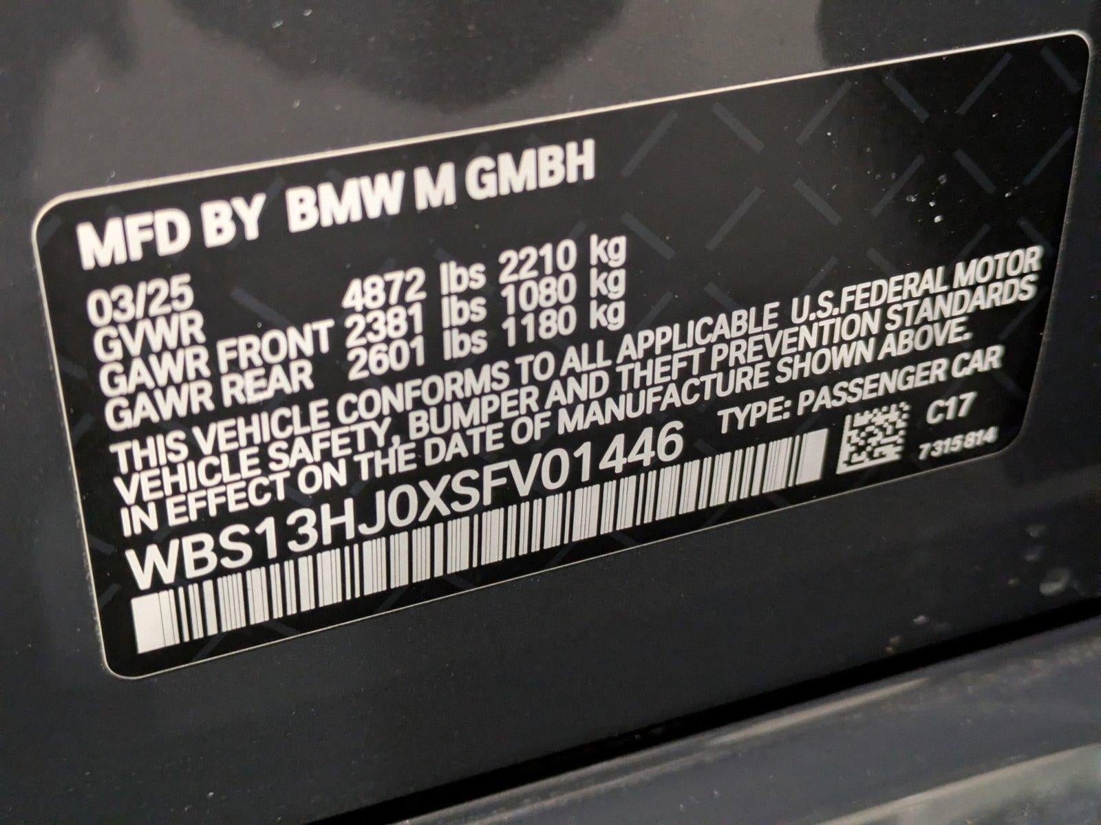 2025 BMW M3 M3 Sedan