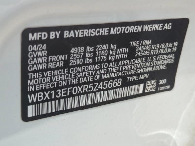 2024 BMW X1 M35i Sports Activity Vehicle