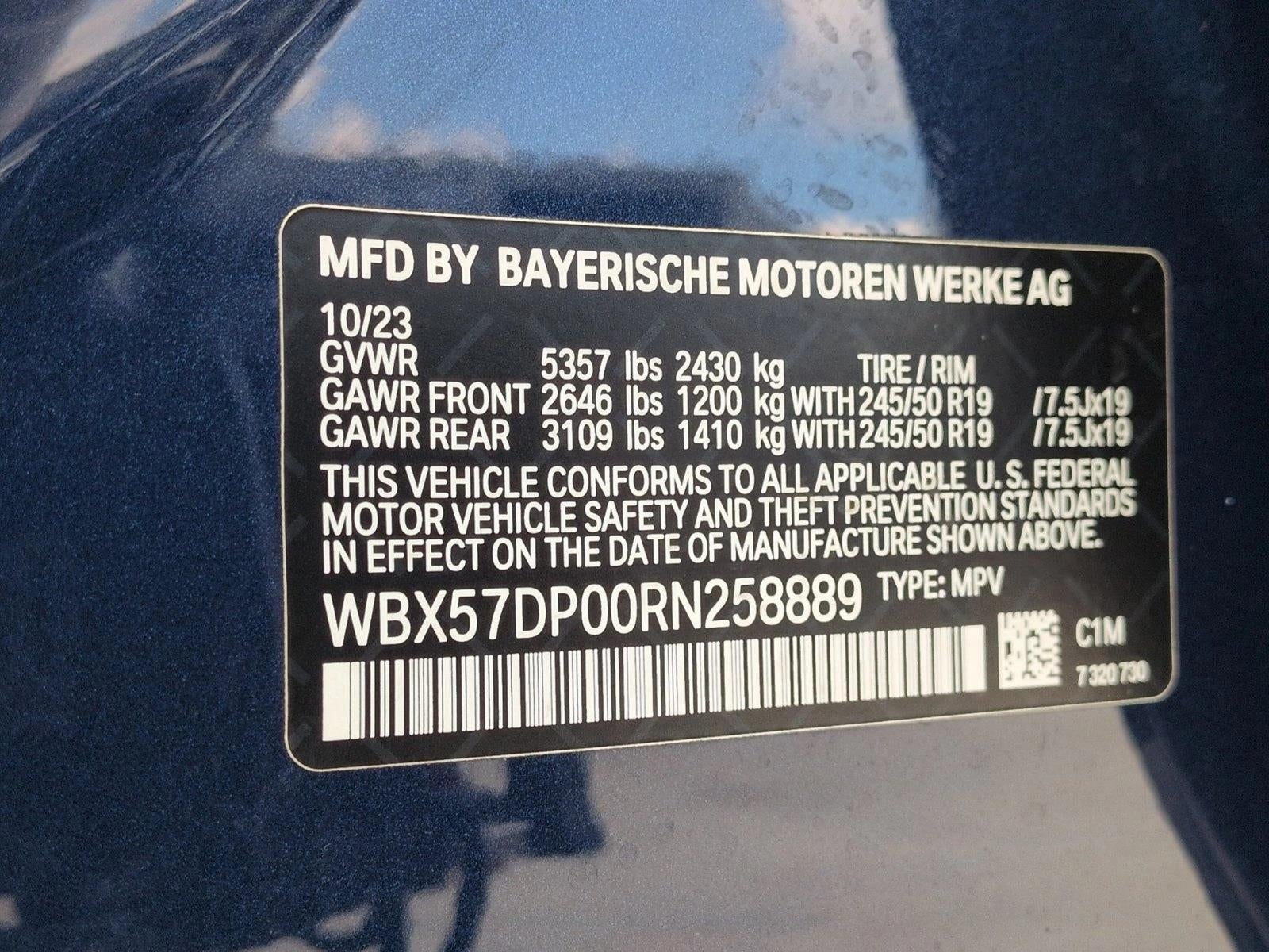 2024 BMW X3 xDrive30i Sports Activity Vehicle