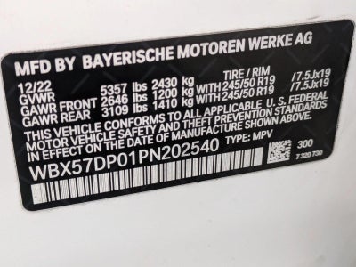 2023 BMW X3 xDrive30i Sports Activity Vehicle